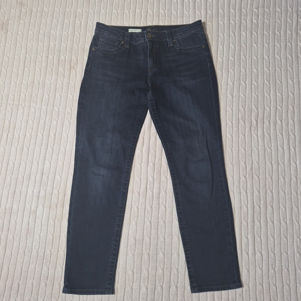 Kut from the Kloth Jeans Women's Dark Blue Straight leg Jeans Size 6S